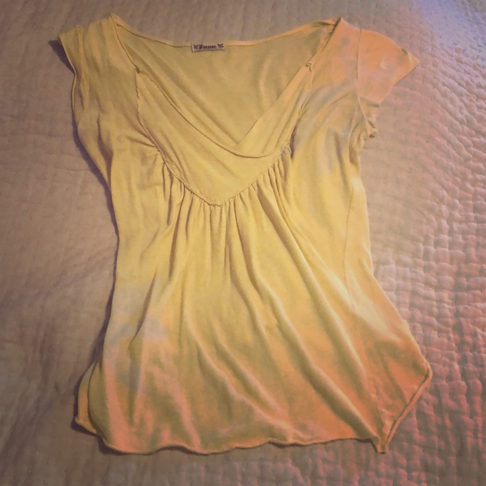 Yellow shirt